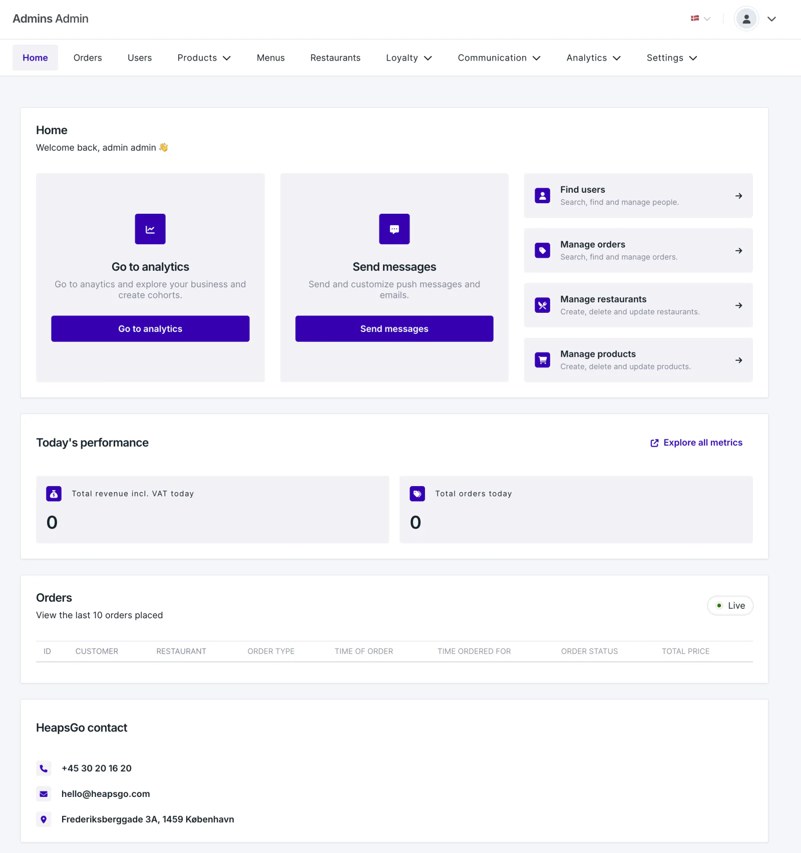 HeapsGo - HeapsGo Platform Interface