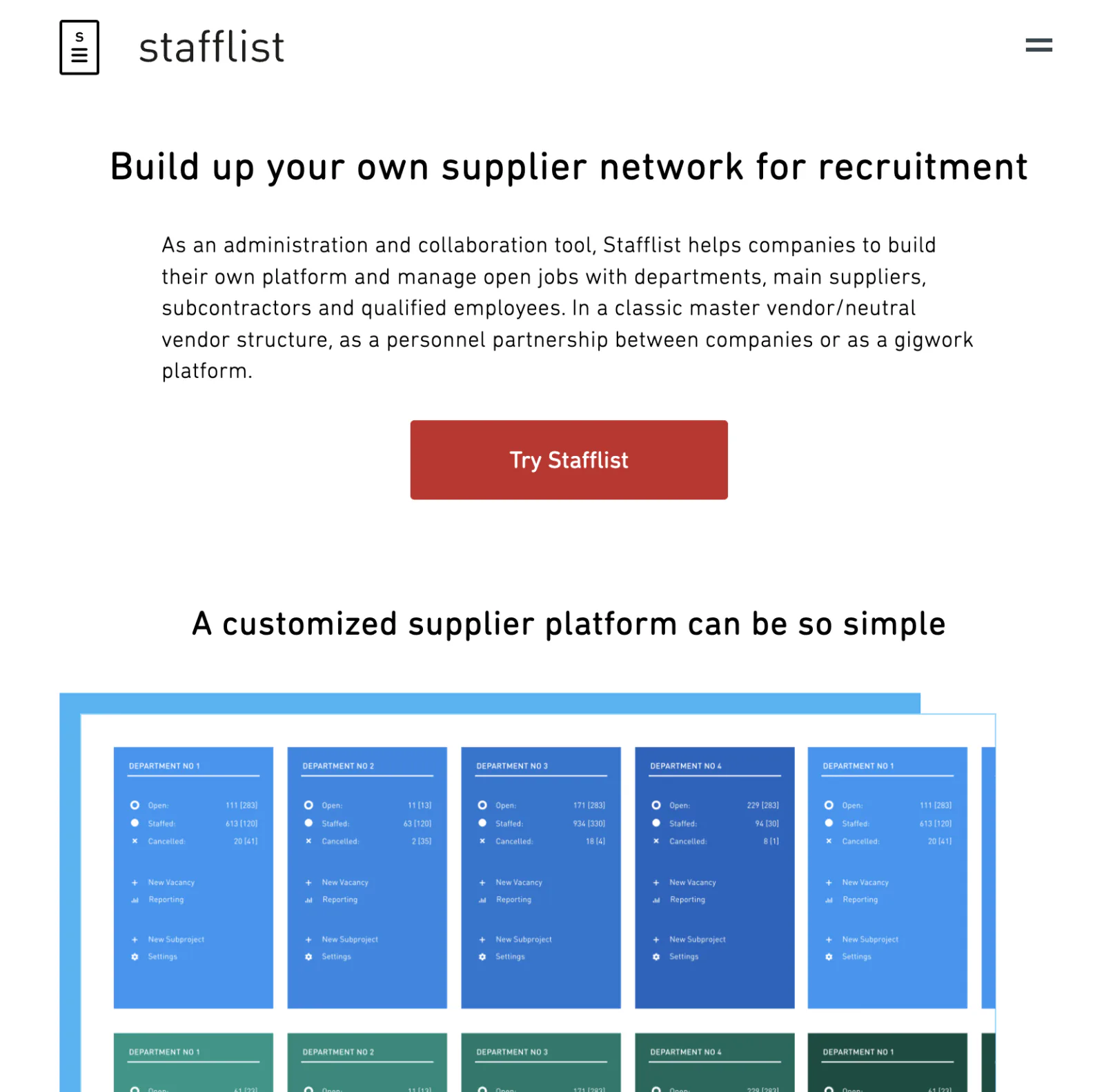 Stafflist